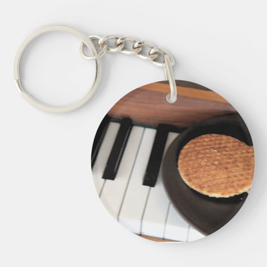 Douce Harmonie – Stroopwafel sur un Porte-Clés de (Devant)