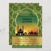 Douce invitation à 14 ans, soirée arabe (Devant / Derrière)