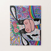 Douce Katie Cow Puzzle 252 Pièce (Vertical)