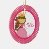 Douce Princesse Petit Soeur Ornement de Noël (Droite)