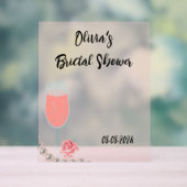 Douce soirée de mariage avec perles roses et prose (Neutre)