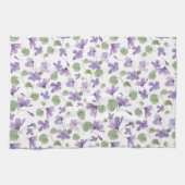 Douce Violets Serviette de cuisine (Horizontal)