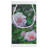 Doucement sac de cadeau de rose de rose (Dos)
