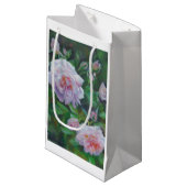 Doucement sac de cadeau de rose de rose (Devant Angle)