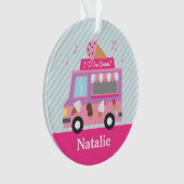 Douces Filles du Camion de Glace Rose Violet (devant)