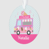 Douces Filles du Camion de Glace Rose Violet (devant)