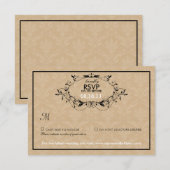Douceur d'Amour Cakepop Mariage Moderne RSVP (Devant / Derrière)