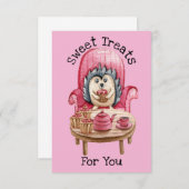 Douceurs Pour Vous - Carte de la Saint-Valentin au (Devant / Derrière)