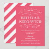 DOUCHE À COUCHE| INVITATION À LA DOUCHE BRIDALE (Devant / Derrière)