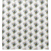 Douche Abeille Et Arc-En-Ciel Mignonne Rideau (Devant)