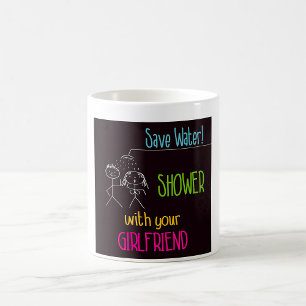 Douche avec votre petite amie Mug