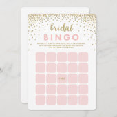 Douche Confetti | Cartes de bingo (Devant / Derrière)