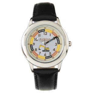 Douche cool personnalisée montre enfant noir