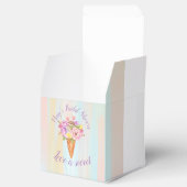 Douche crème glacée, Ballotins de douche nuptiale (Ouvert)