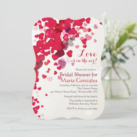 Douche d'Amour Invitation (Debout devant)