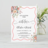 Douche d'amour pour ce couple Invitation à la douc (Debout devant)