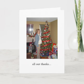 Douche Dank u Bedankkaart