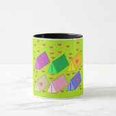 Douche de daklozen met liefde: mok (Midden)