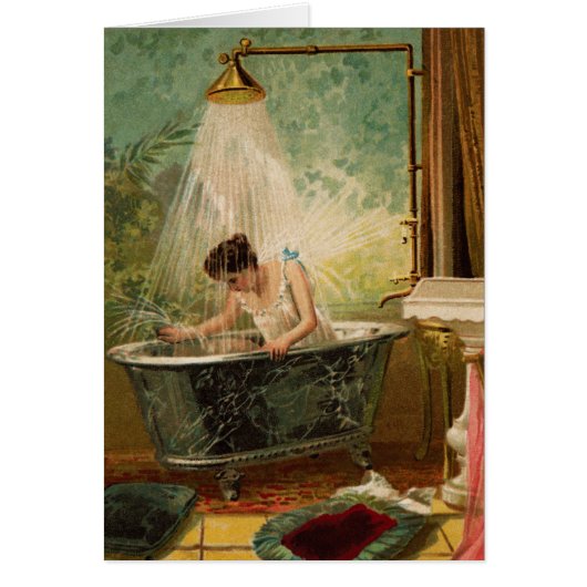 Douche de la carte pliée de la mariée (Devant)