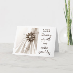 "DOUCHE DE SOEUR" INVITATION AUX FÉLICITATIONS