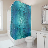 Douche gouttelettes d'eau rideau (En situation)