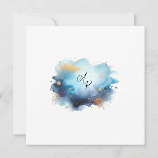 Douche-les avec Amour Couples invitation de douche (Dos)