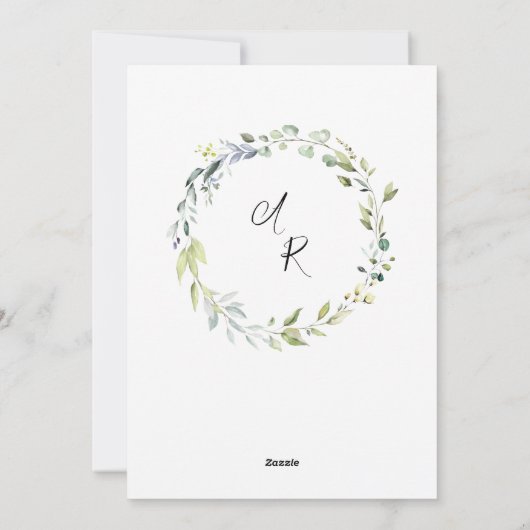 Douche-les avec Amour Couples invitation de douche (Dos)