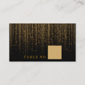 Douche Lumière d'or sur les cartes Black Place (Dos)