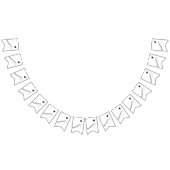 douche nuptiale en amour drapeaux de bunding (Tout)