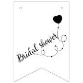 douche nuptiale en amour drapeaux de bunding (Premier drapeau)