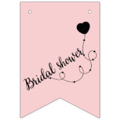 douche nuptiale en amour drapeaux de bunding (Premier drapeau)