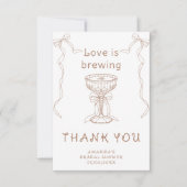 Douche nuptiale Espresso Martini Merci (Devant)