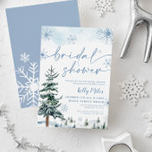 Douche nuptiale hiver merveilleux Invitation