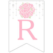 Douche nuptiale rose, drapeaux de la photo (Troisième drapeau)