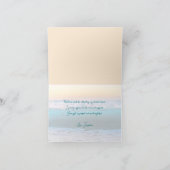 Douche Ocean Sunrise Merci de la part de la Mariée (Intérieur)