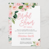 Douche par la poste Invitations de douche nuptiale (Devant / Derrière)