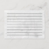 Douche Paraplu Recept Kaart (Achterkant)