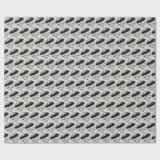 Douche Paraplu Vrijgezellenfeest Cadeaupapier (Vlak)