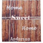 Douche rideau Bois Accueil Douceur Maison (Devant)