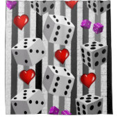 Douche rideau Dice (Devant)