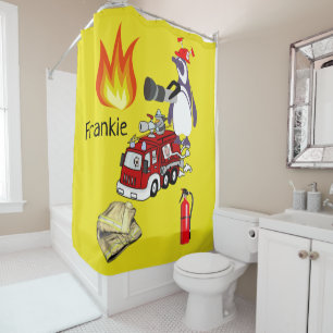 Douche rideau pompier Pingouin