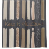 Douche rideau Terre tonalité Gardez-le beau (Devant)