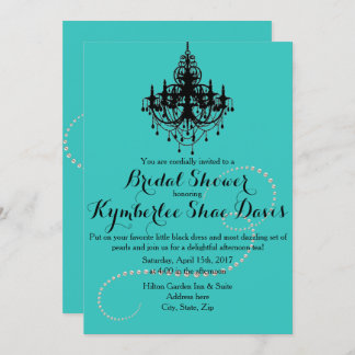 Douche-uitnodiging Kaart