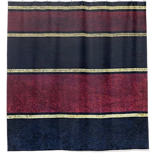 Douchegordijn Bourgondië Goud (Voorkant)