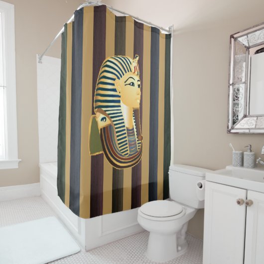 Douchegordijn King Tut (In situ)