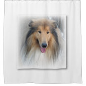 Douchegordijn Lassie Hond (Voorkant)