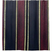 Douchegordijn Streep Goud (Voorkant)