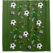 Douchegordijn Voetbal (Voorkant)