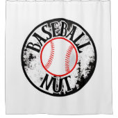 douchegordijn voor honkbalnoten (Voorkant)