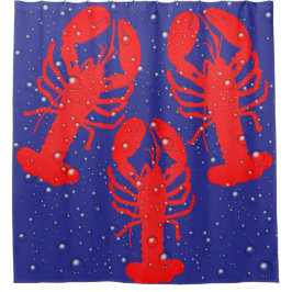 douchegordijn voor kreeften